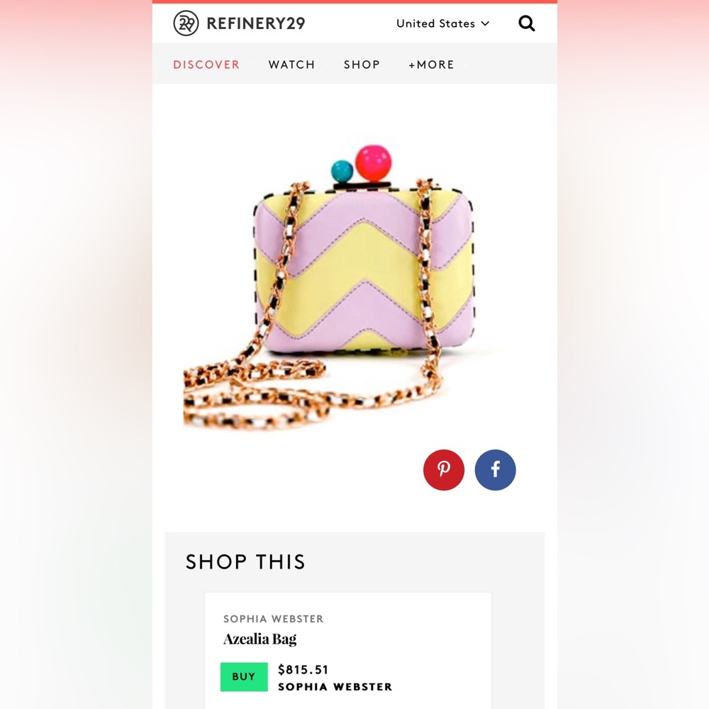 Sophia Webster Azealia crossbody/clutch